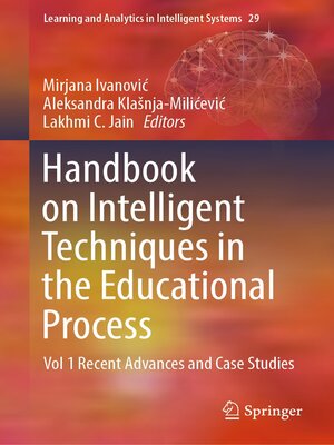 cover image of Handbook on Intelligent Techniques in the Educational Process
